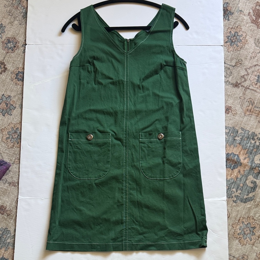 Modcloth Forest Green Mini Dress